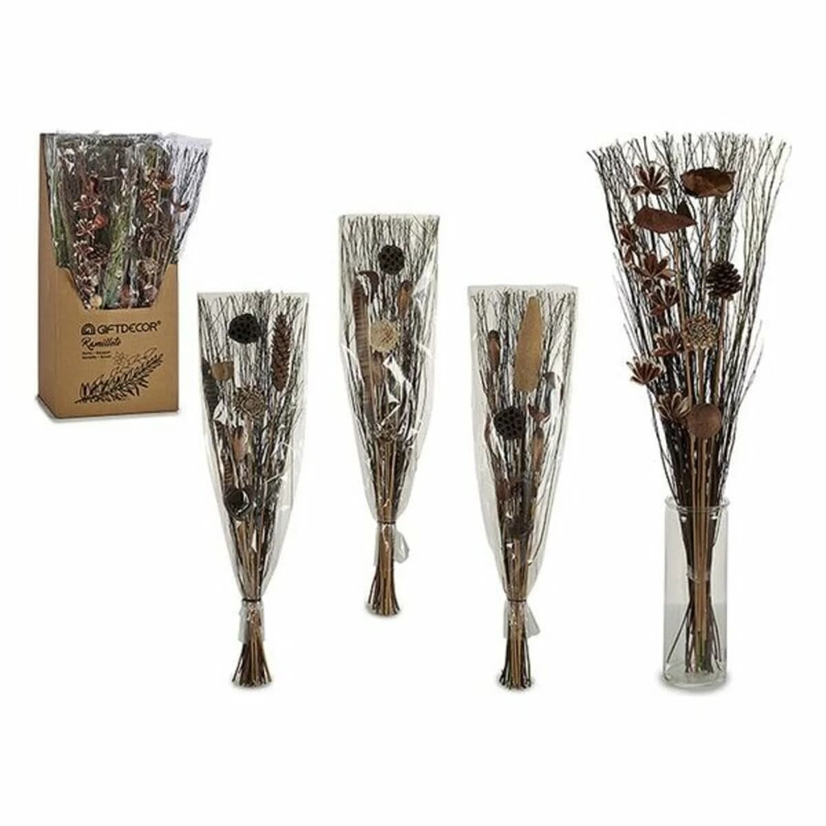 Gift Decor žalia dekoratyvinė puokštė